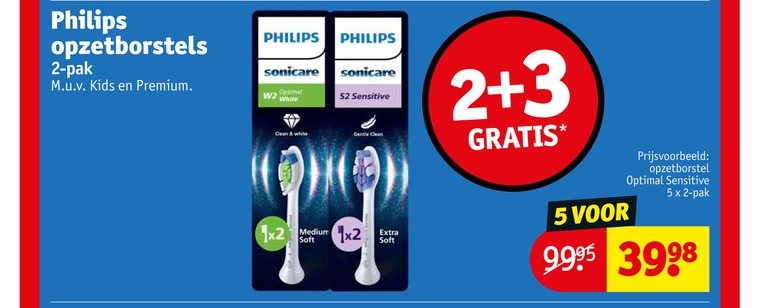Philips   opzetborstel folder aanbieding bij  Kruidvat - details