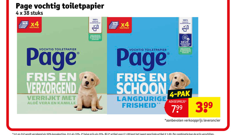 Page   vochtig toiletpapier folder aanbieding bij  Kruidvat - details
