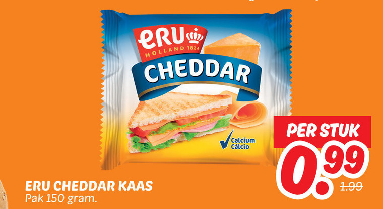 Eru   cheddar folder aanbieding bij  Dekamarkt - details