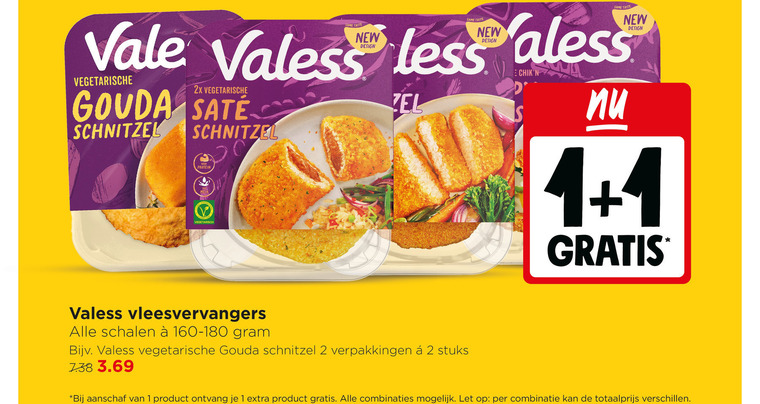 Valess   vegetarisch folder aanbieding bij  Jumbo - details