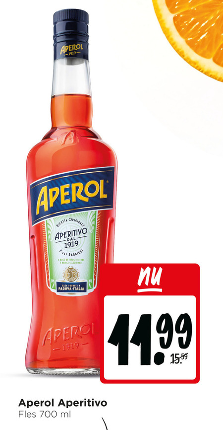 Aperol   aperitief folder aanbieding bij  Jumbo - details