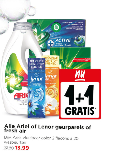 Lenor   wasverzachter folder aanbieding bij  Jumbo - details