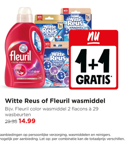 Fleuril   wasmiddel folder aanbieding bij  Jumbo - details