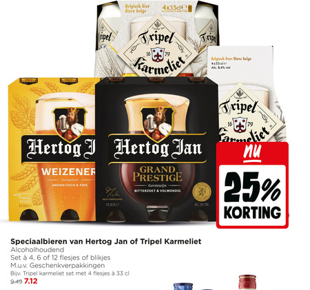 Hertog Jan   speciaalbier folder aanbieding bij  Jumbo - details
