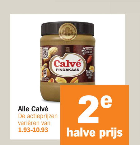 Calve   pindakaas folder aanbieding bij  Albert&nbsp;Heijn - details