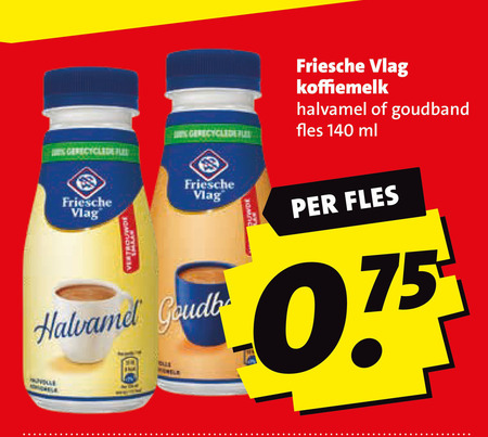 Friesche Vlag   koffiemelk folder aanbieding bij  Boni - details