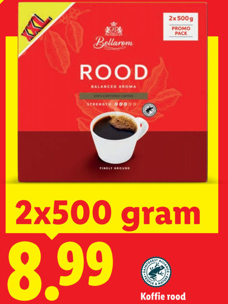 Bellarom   koffie folder aanbieding bij  Lidl - details