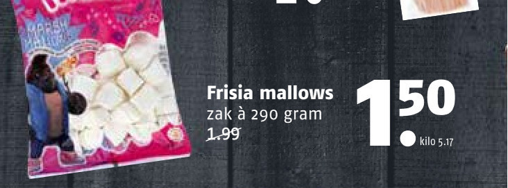 Frisia   marshmallows folder aanbieding bij  Poiesz - details