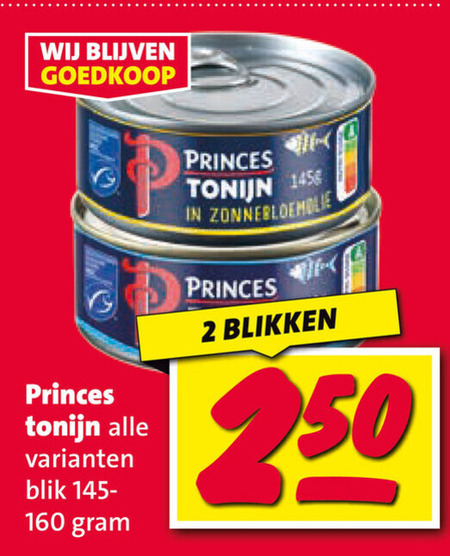 Princes   tonijn in blik folder aanbieding bij  Nettorama - details