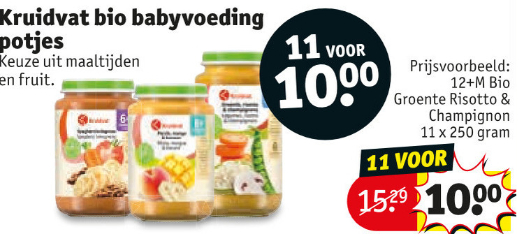 Kruidvat Huismerk   babyvoeding folder aanbieding bij  Kruidvat - details