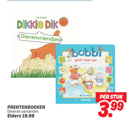 Dikkie Dik   prentenboek folder aanbieding bij  Dekamarkt - details