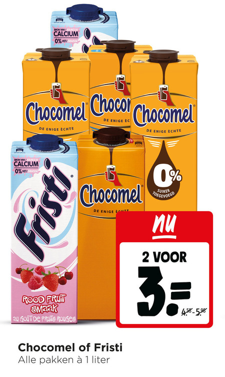 Chocomel   drinkyoghurt, chocolademelk folder aanbieding bij  Jumbo - details