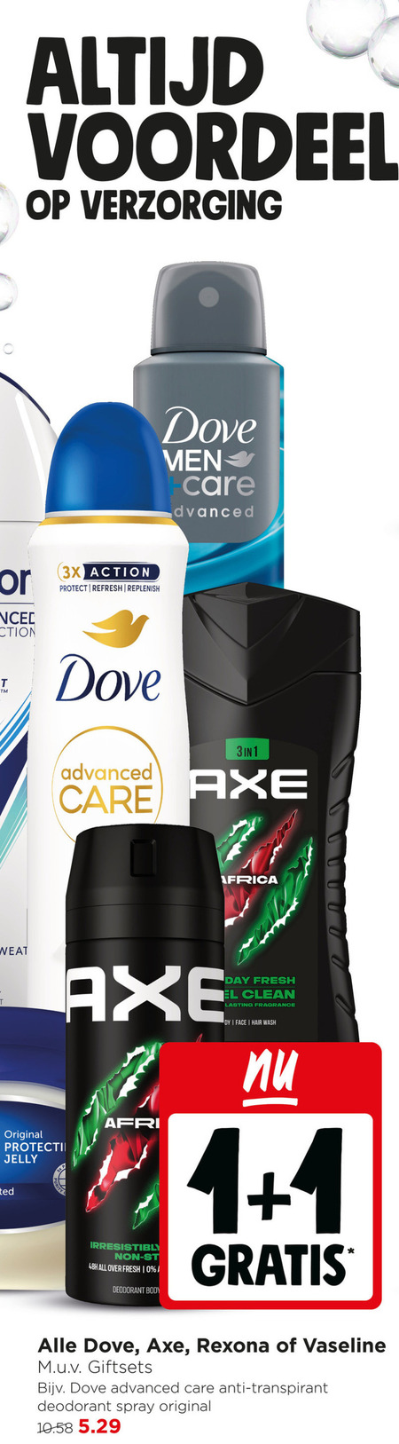Axe   deodorant folder aanbieding bij  Jumbo - details
