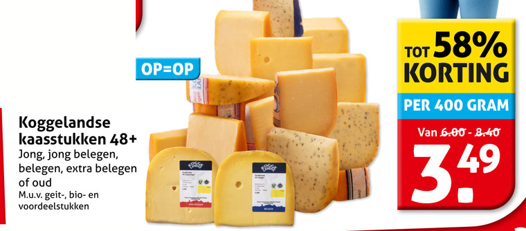 Koggelandse   kaas folder aanbieding bij  Hoogvliet - details
