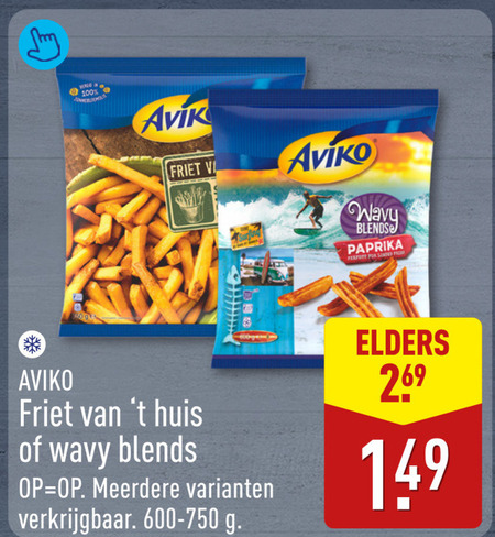 Aviko   patat folder aanbieding bij  Aldi - details