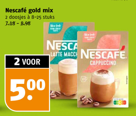 Nescafe   oploskoffie folder aanbieding bij  Poiesz - details