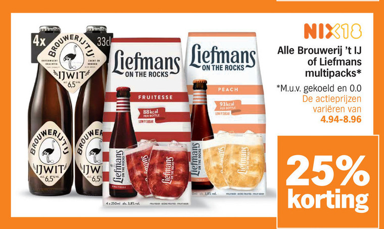 Liefmans   speciaalbier folder aanbieding bij  Albert&nbsp;Heijn - details