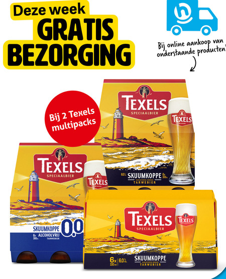 Texels   speciaalbier folder aanbieding bij  Hoogvliet - details