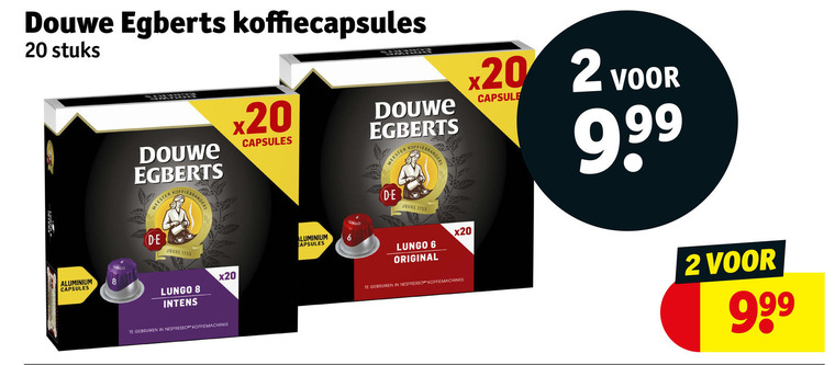 Douwe Egberts   koffiecups folder aanbieding bij  Kruidvat - details