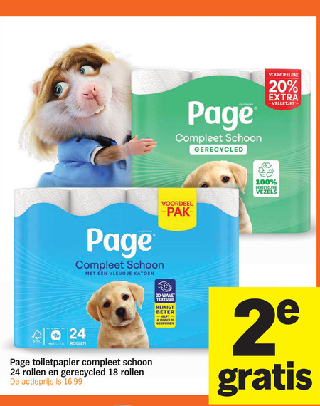 Page   toiletpapier folder aanbieding bij  Albert&nbsp;Heijn - details