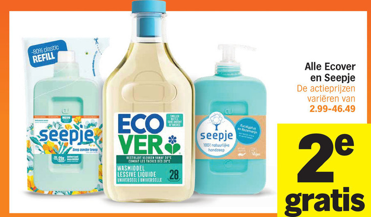 Seepje   wasmiddel folder aanbieding bij  Albert&nbsp;Heijn - details
