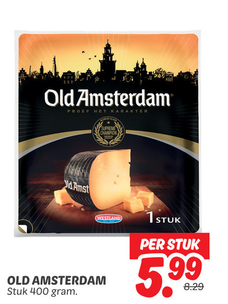 Old Amsterdam   kaas folder aanbieding bij  Dekamarkt - details