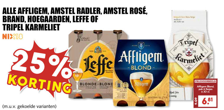 Hoegaarden   blikje bier, speciaalbier folder aanbieding bij  MCD&nbsp;Supermarkt&nbsp;Basis - details