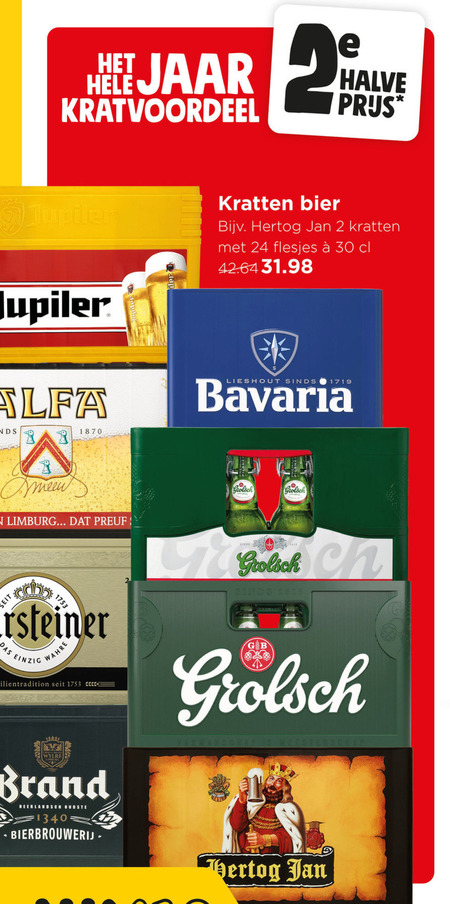 Warsteiner   krat bier folder aanbieding bij  Jumbo - details