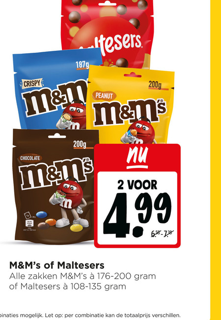 M en Ms   chocolade folder aanbieding bij  Jumbo - details