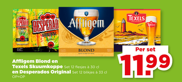 Affligem   speciaalbier folder aanbieding bij  Plus - details