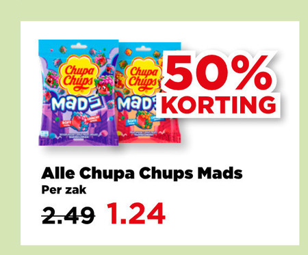 Chupa Chups   lollie folder aanbieding bij  Plus - details