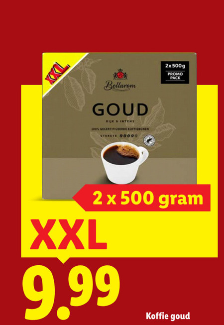 Bellarom   koffie folder aanbieding bij  Lidl - details