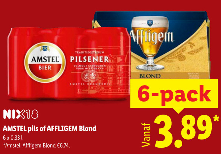 Affligem   speciaalbier, blikje bier folder aanbieding bij  Lidl - details