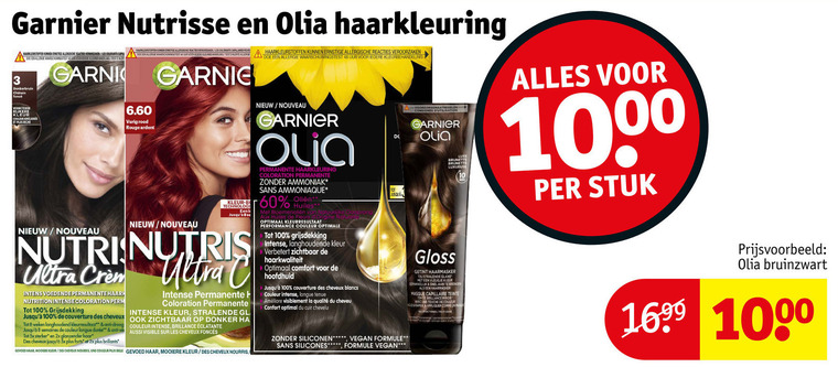 Garnier Nutrisse   haarkleuring folder aanbieding bij  Kruidvat - details
