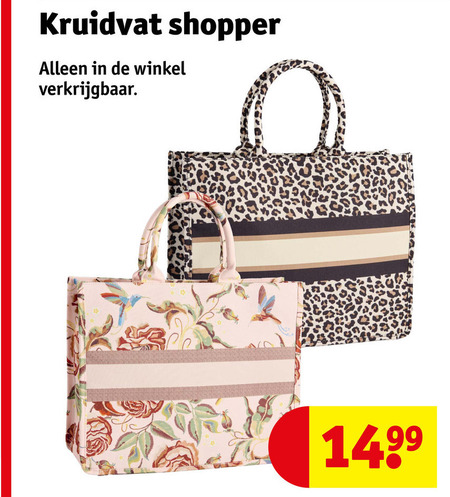 Kruidvat Huismerk   shopper folder aanbieding bij  Kruidvat - details