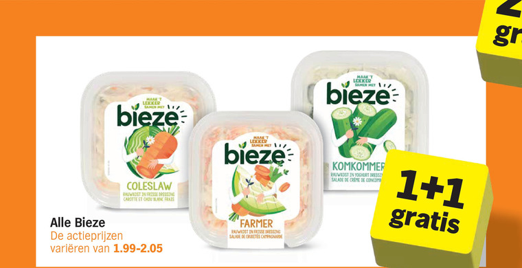 Bieze   salade folder aanbieding bij  Albert&nbsp;Heijn - details