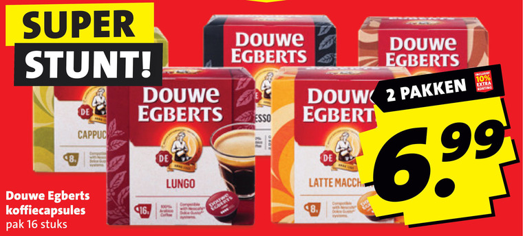 Douwe Egberts   dolce gusto capsules folder aanbieding bij  Boni - details