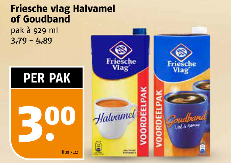 Friesche Vlag   koffiemelk folder aanbieding bij  Poiesz - details