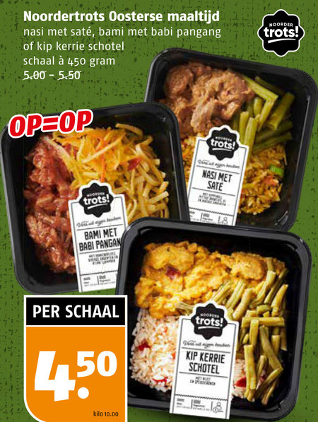 Noordertrots   oosterse maaltijd folder aanbieding bij  Poiesz - details