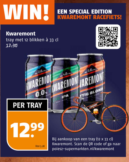 Kwaremont   speciaalbier folder aanbieding bij  Poiesz - details