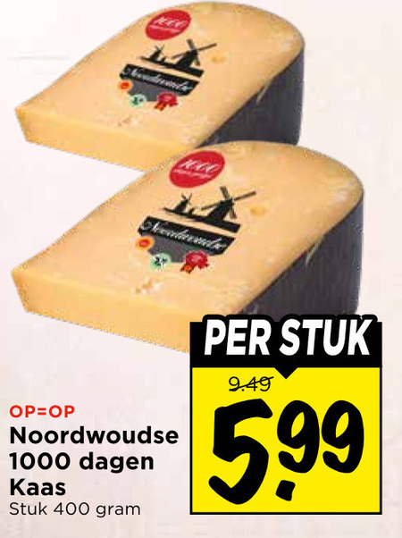 Noordwoudse   kaas folder aanbieding bij  Vomar - details