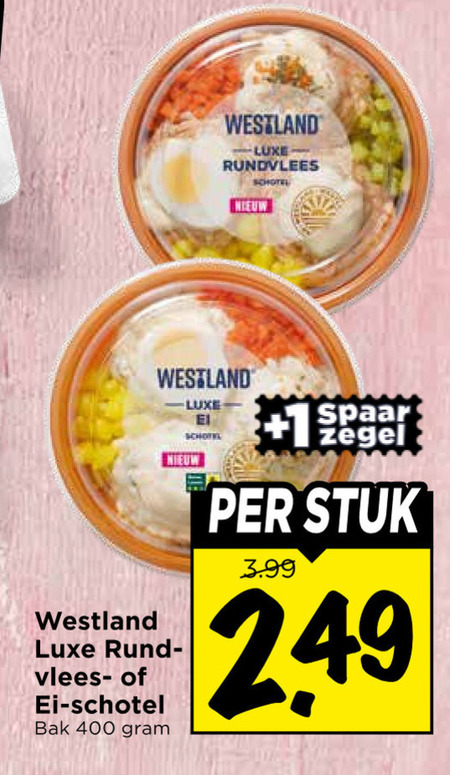 Westland   saladeschotel folder aanbieding bij  Vomar - details