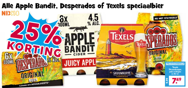 Apple bandit   speciaalbier, appelcider folder aanbieding bij  Boons&nbsp;Markt - details