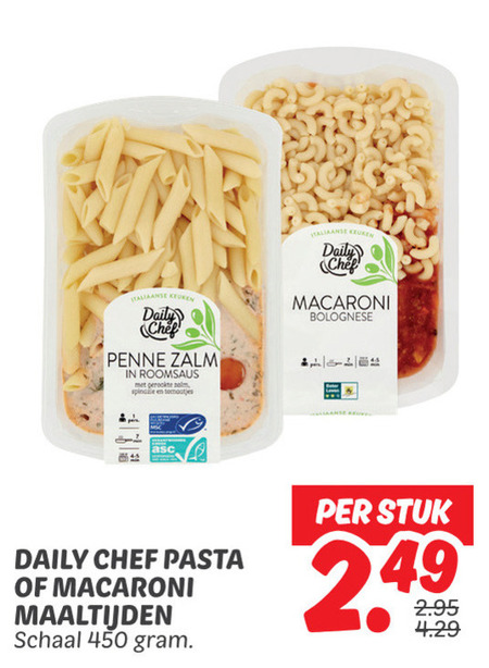 Daily Chef   italiaanse maaltijd folder aanbieding bij  Dekamarkt - details