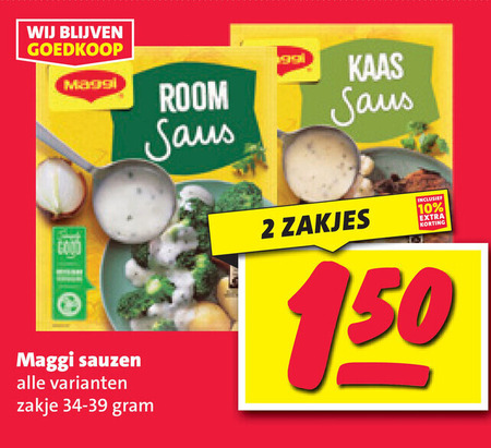 Maggi   saus folder aanbieding bij  Nettorama - details