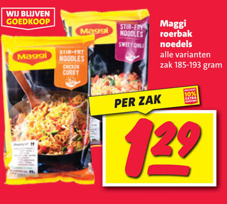 Maggi   noodles folder aanbieding bij  Nettorama - details