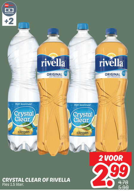 Rivella   fruitdrank, frisdrank folder aanbieding bij  Dekamarkt - details