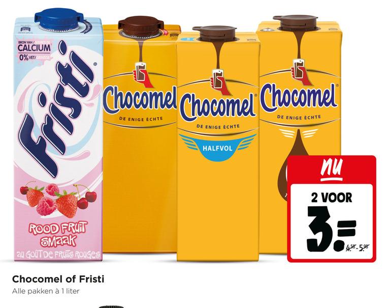 Chocomel   chocolademelk, drinkyoghurt folder aanbieding bij  Jumbo - details