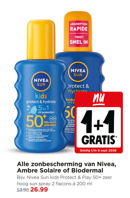 Ambre Solaire   zonnebrandolie folder aanbieding bij  Jumbo - details
