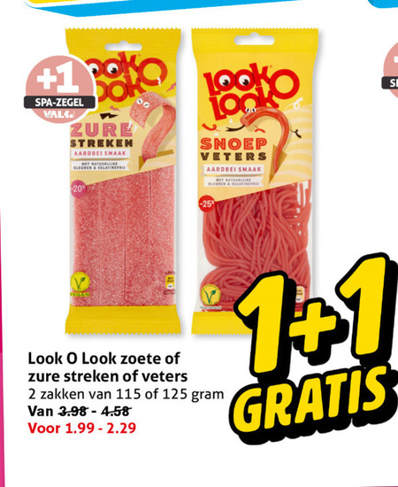 Look-o-Look   snoep folder aanbieding bij  Hoogvliet - details